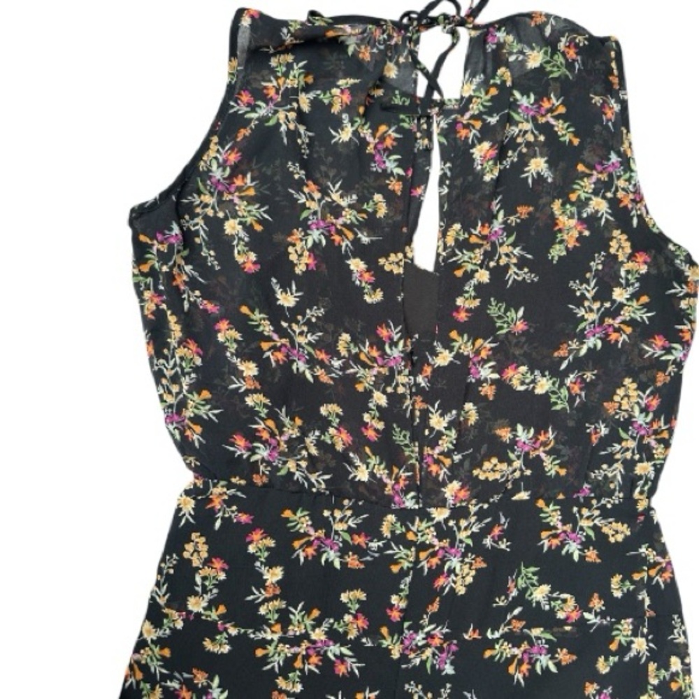 Rachel Roy Black Floral Dress